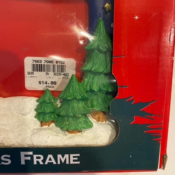 CHRISTMAS FRAME 3 1/2 X 5 EASEL BACK - Picture 2 of 7